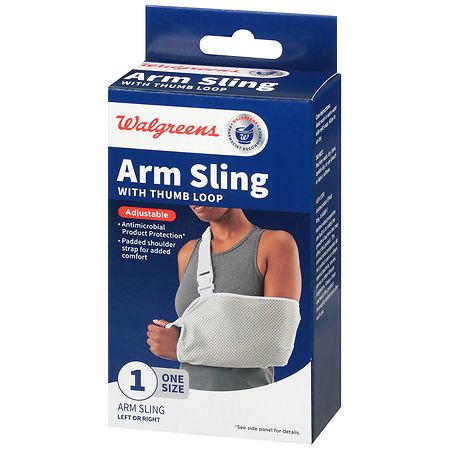 Walgreens Arm Sling with Thumb Loop One Size