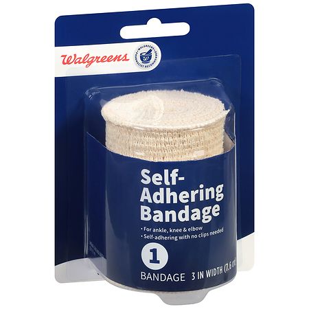 Walgreens Elastic Bandage with Self-Closure 3 inch