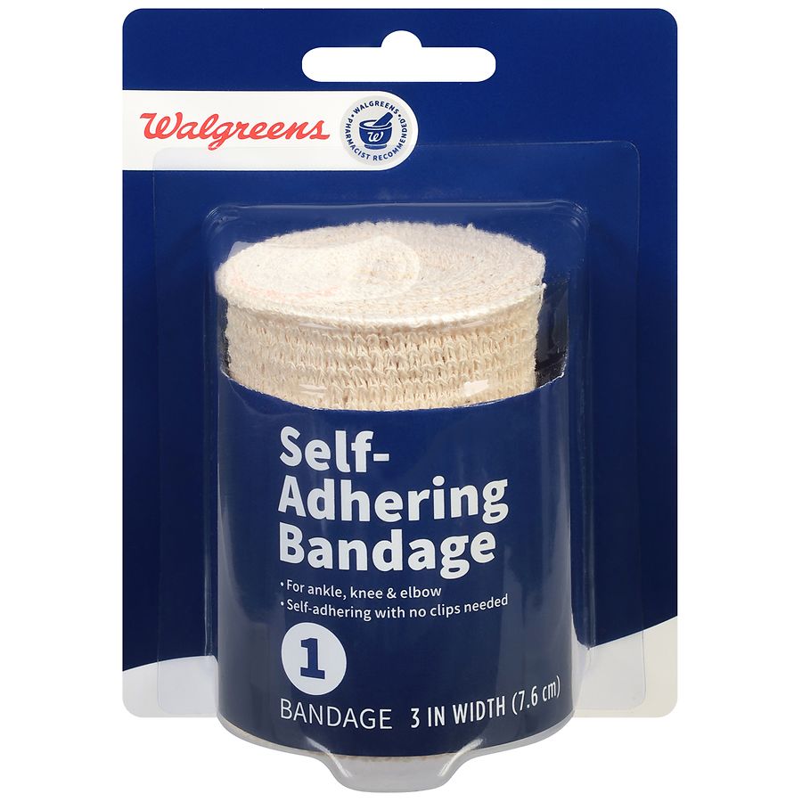 Walgreens Self-Adhering Bandage 3 Inch Width