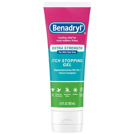 Benadryl Extra Strength Anti-Itch Topical Analgesic Gel