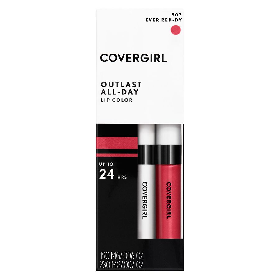 CoverGirl Outlast All Day Lipcolor, Ever Red-dy 507