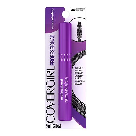 CoverGirl Professional Remarkable Washable Mascara Black Brown 210