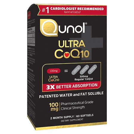 Qunol Ultra CoQ10 Dietary Supplement Softgels
