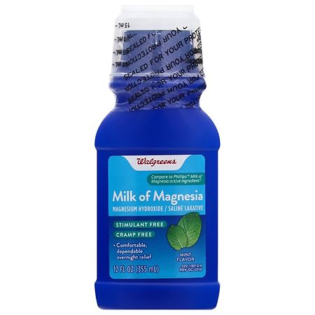 BLUEGORILLA magnesie Liquide, Milk of Magnesia, magnesie Poudre
