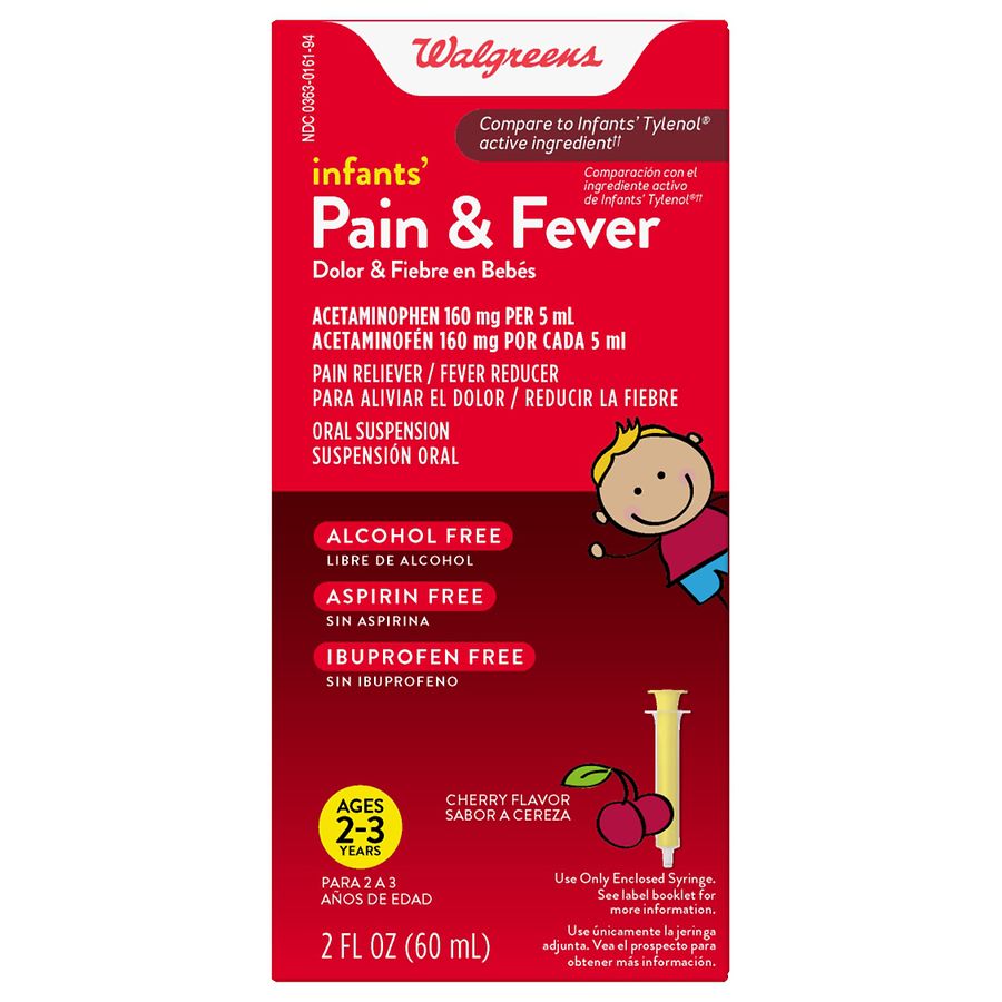 Walgreens Infant Pain/Fever Reducer Cherry