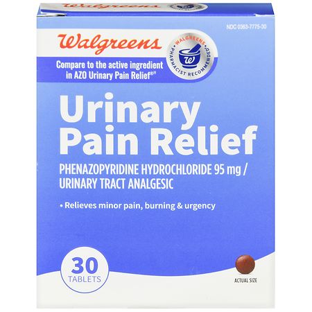 Walgreens Urinary Pain Relief Tablets