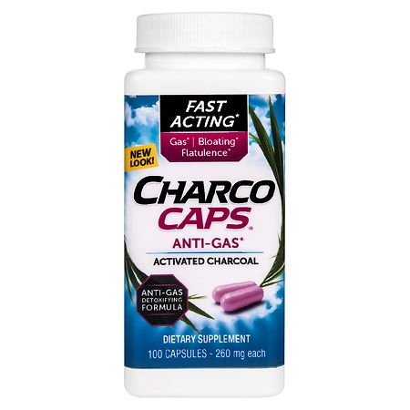 CharcoCaps Activated Charcoal Detox & Digestive Relief