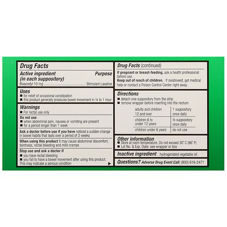 Fleet Pedia-Lax Glycerin Laxative Suppositories - Union Pharmacy