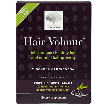 New Nordic Hair Volume Supplement Tablets