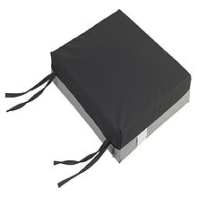 Drive Medical Gel Foam Gel-U-Seat Cushion 18x20x3 Inch Black