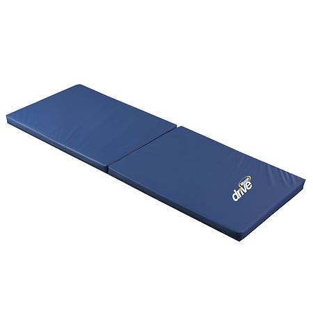Drive Medical Safetycare Floor Mats Bi-Fold, Masongard Cover 24x2 inch Blue