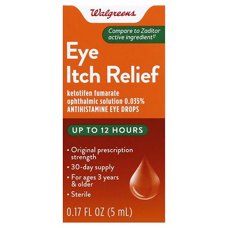 Walgreens Eye Itch Relief Drops