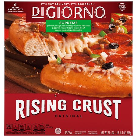 DiGiorno Original Rising Crust Pizza Supreme