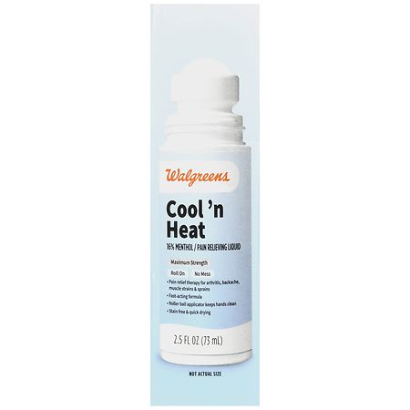 Walgreens Cool 'n Heat Liquid