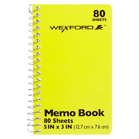 Wexford Memo Book 3 x 5 Inch Assorted