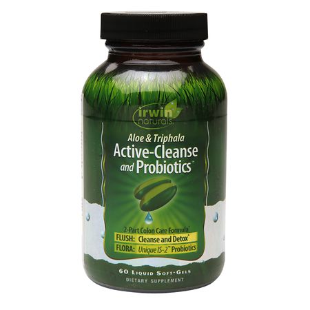 Irwin Naturals Active-Cleanse & Probiotics, Soft-Gels