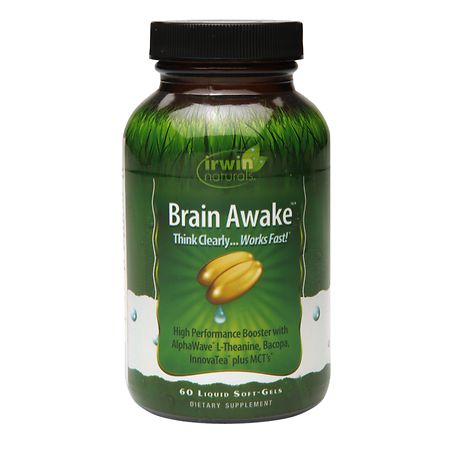 Irwin Naturals Brain Awake, Softgels