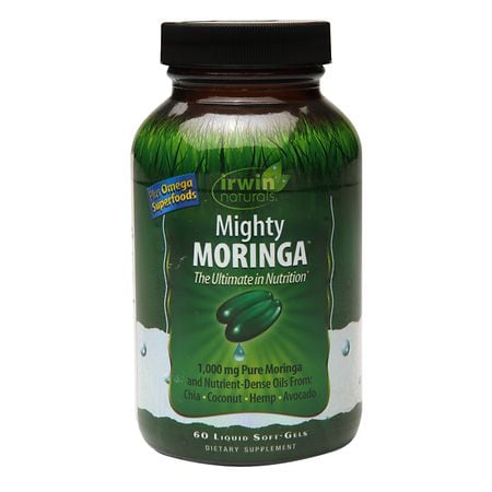 Irwin Naturals Mighty Moringa, Liquid Soft-Gels