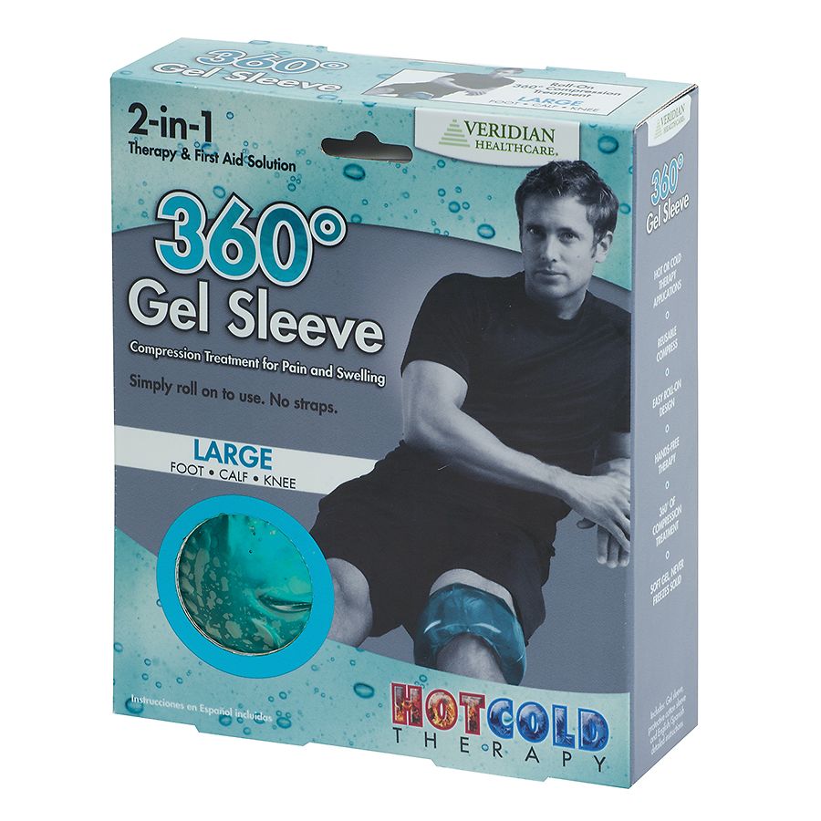 Veridian Healthcare 360 degree Gel Sleeve Blue, Blue Walgreens