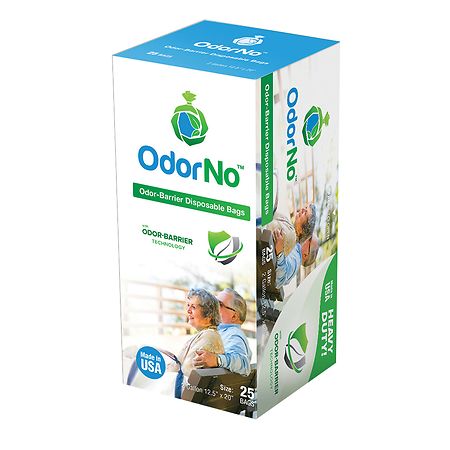 Veridian Healthcare Odor-No Odor-Barrier Disposable Bags 2 Gallon