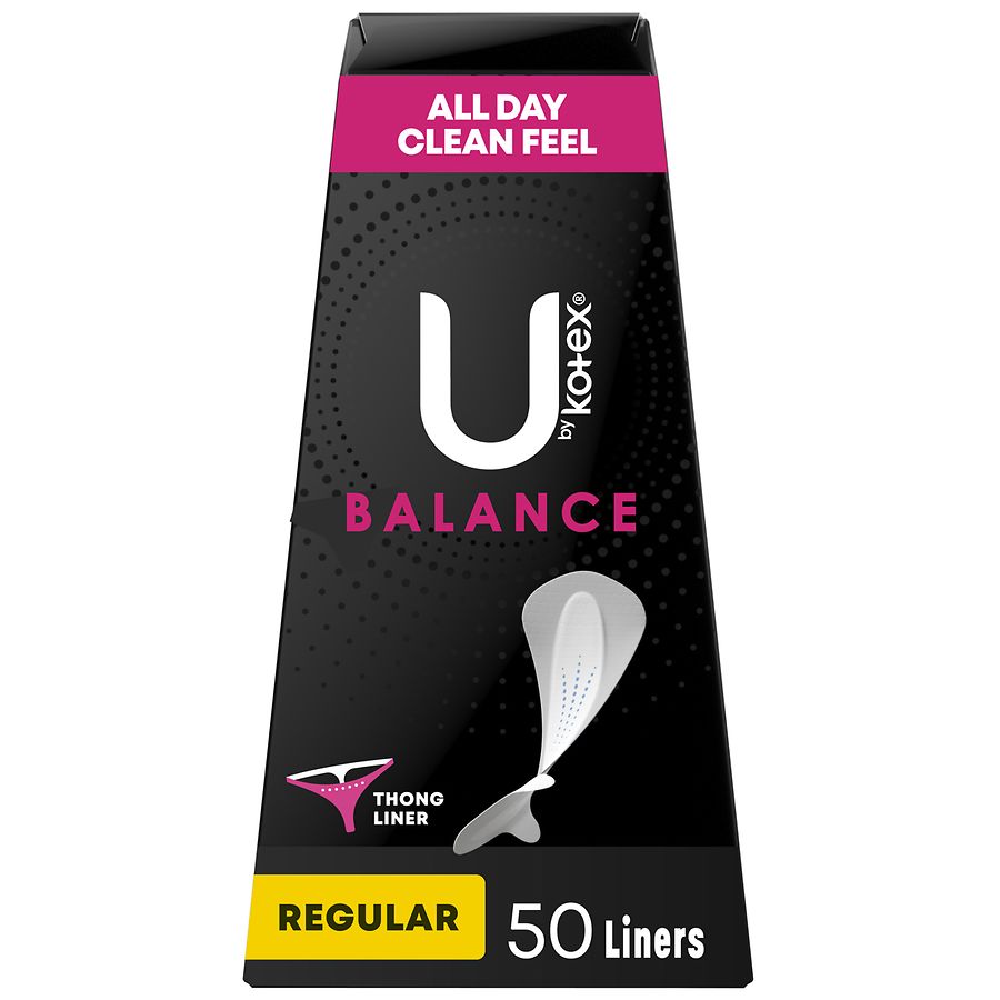 Photo 1 of Balance Thong Liners Unscented, Regular (50 ct)