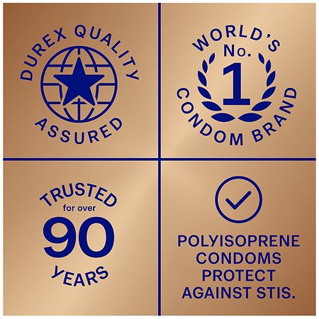 Durex Real Feel Bare Polyisoprene Non-Latex Condoms