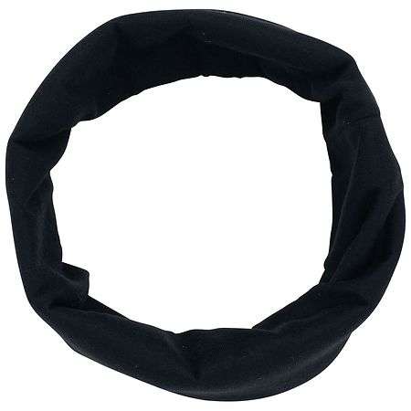 Scunci Extra Wide Stretchy Headwraps Black and Charcoal Grey