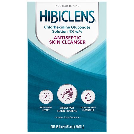 Hibiclens Antimicrobial and Antiseptic Soap and Skin Cleanser with Foaming Pump