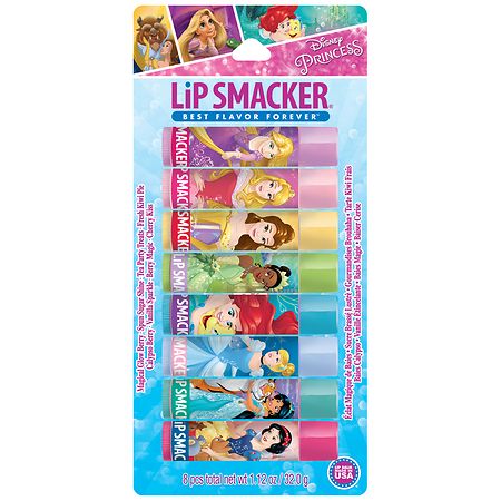 Lip Smacker Disney Princess Lip Balm Party Pack Multi Assorted