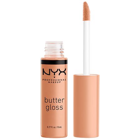 NYX Professional Makeup Butter Gloss Non-Sticky Lip Gloss, One Size, Beige