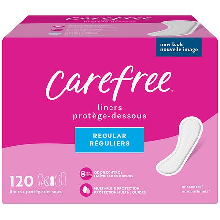 Carefree Acti-Fresh Panty Liners, Thin to Go, Unscented, 22 Count (Pack of  12) - Yahoo Shopping