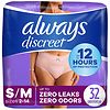 Always Discreet Adult Incontinence Underwear for Women and Postpartum  Underwear S/M (32 ct)