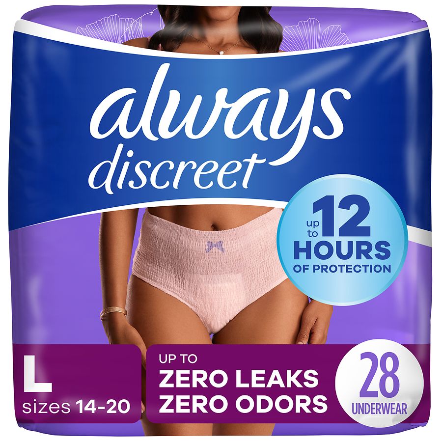 Womens Incontinence Pants and Briefs, Ladies Potective Brief