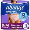 Always Discreet Underwear Small/Medium 19pcs Online at Best Price, Sanpro  Pads