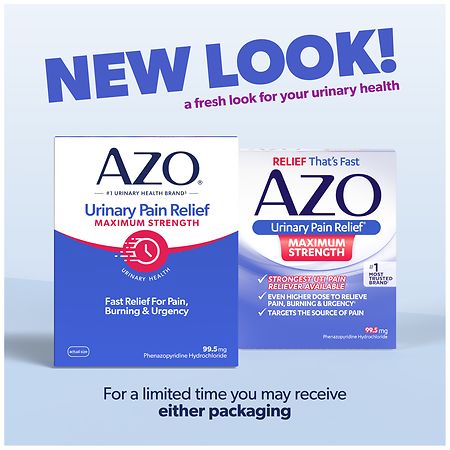 AZO Urinary Pain Relief Maximum Strength Tablets