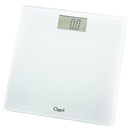 Ozeri Precision Bath Scale with Pet Tare and Step-on Activation