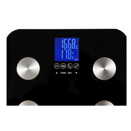  Ozeri Touch 440 lbs Total Body Bath Scale – Measures