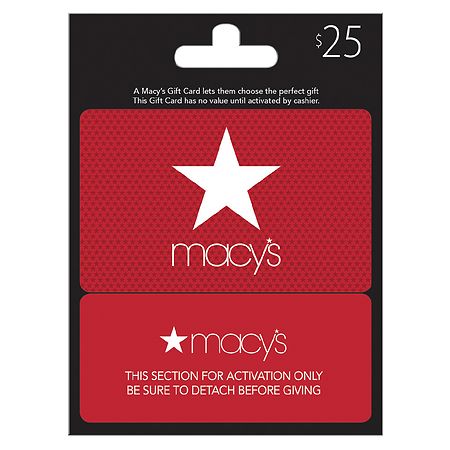 Macy's Gift Card $25