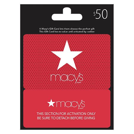 Macy's Gift Card $50