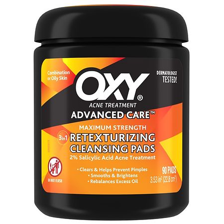 OXY Advanced Care Retexturizing Cleansing Pad