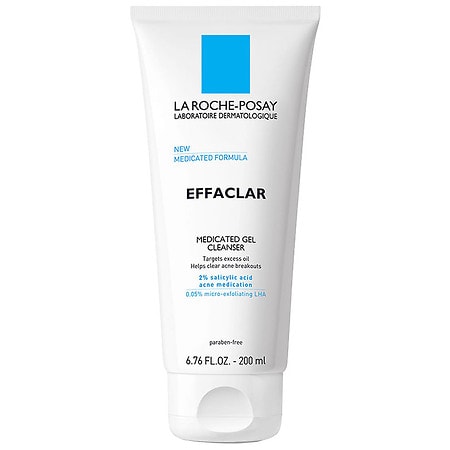 La Roche - Posay Effaclar Medicated Gel Acne Face Wash with Salicylic Acid