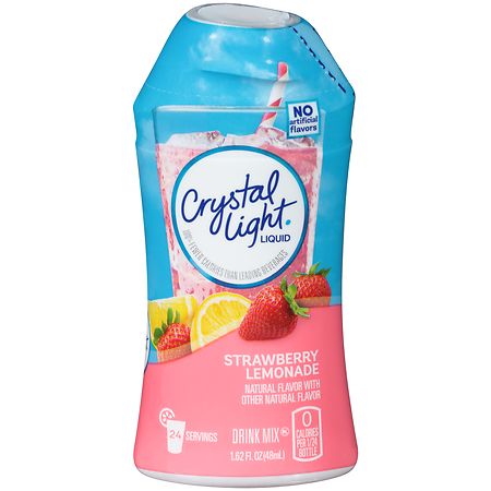 Crystal Light Liquid Drink Mix Strawberry Lemonade