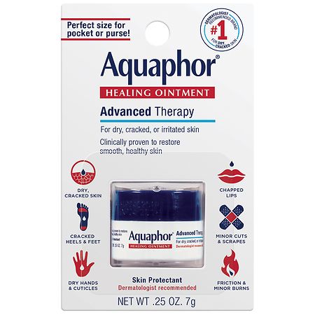 Aquaphor Healing Ointment Advanced Therapy Skin Protectant, Travel Size
