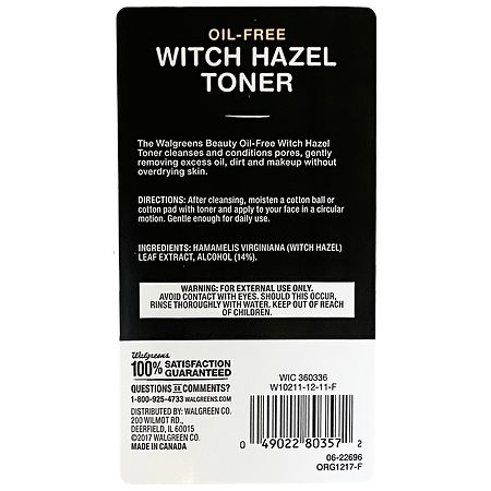 Walgreens Beauty Witch Hazel