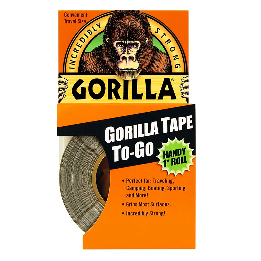 Gorilla Tape, White Duct Tape, 1.88 x 30 yd, White, (Pack of 1)