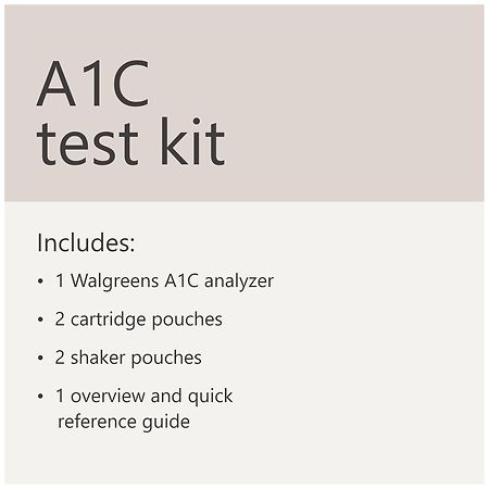 Bozmd A1C Test Kit, Average Blood Glucose, 1 Test, Results Included