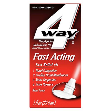 4-Way Fast Acting Nasal Spray