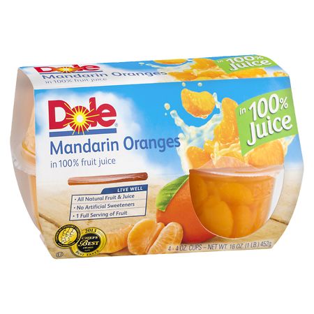 Dole Fruit Bowl Mandarin Oranges