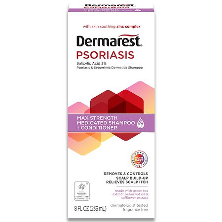 Dermarest Psoriasis Max Strength Medicated Shampoo + Conditioner