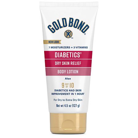 Gold Bond Diabetics' Dry Skin Relief Body Lotion, With Aloe Fragrance Free